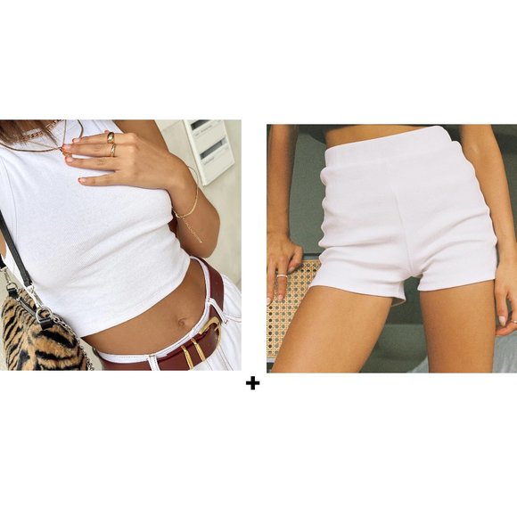 Princess Polly Organic Cotton Set Bundle (Worn once) - Picture 1 of 4